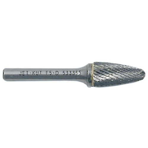 Fraise rotative en forme d'arbre &agrave; bout arrondi, 3/8" dia., 1/4" Tige, 3/4" Prof. de la coupe Rock Safety Industrial Ltd