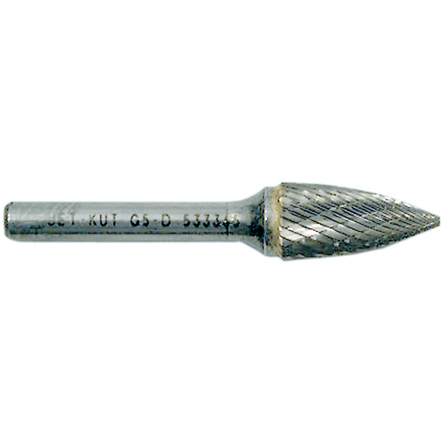 Fraise en forme darbre, 1/4" dia., 1/4" Tige, 5/8" Prof. de la coupe Rock Safety Industrial Ltd