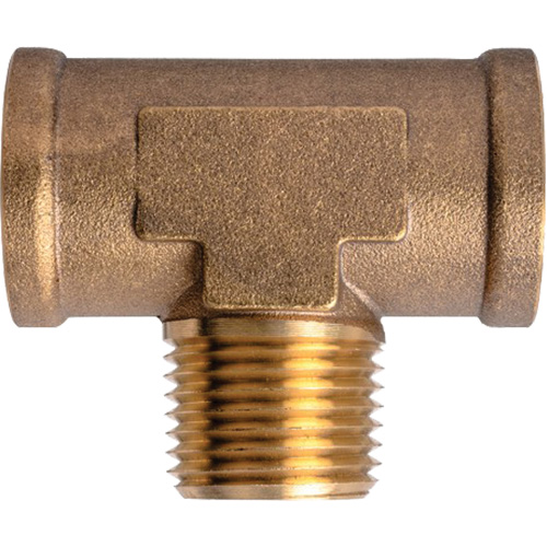 Branch Tees Extruded Male On Branch, Brass, 1/2" Rock Safety Industrial Ltd