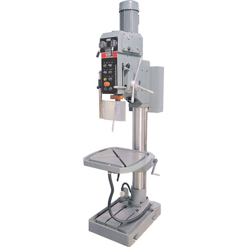 Variable Speed Gearhead Drill Presses, 5/8" Chuck, 2 Speed(s), 22" W x 22" L, #4 Morse Rock Safety Industrial Ltd