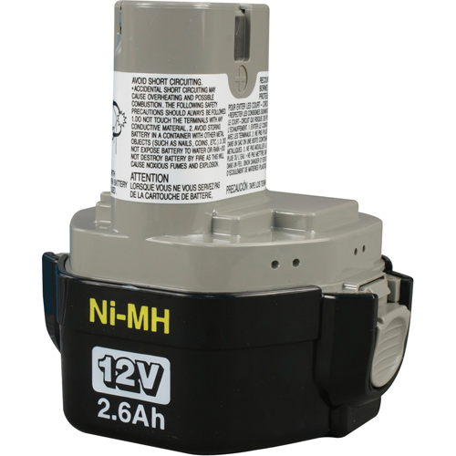 Pod-Style Battery, Ni-MH, 12 V, 2.6 A Rock Safety Industrial Ltd
