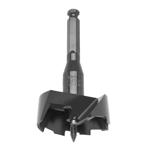 Foret standard &agrave; alimentation automatique, 2-9/16", Longeur de 3-5/8", Tige 7/16" hexagonal Rock Safety Industrial Ltd
