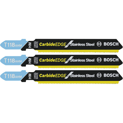 Lames de scie sauteuse d'expert pour tout usage, Carbure, Tige en T, 3-1/4" lo Rock Safety Industrial Ltd