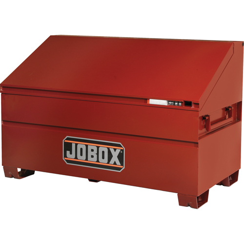 Slope Lid Chest, 60" x 30" x 39-1/2", Steel, Red Rock Safety Industrial Ltd