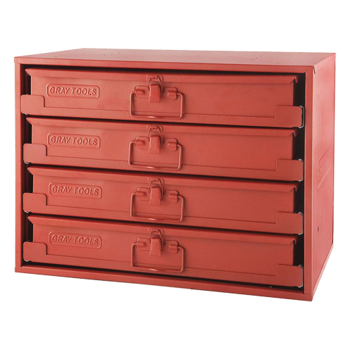 Compartment Rack With 4 Compartment Boxes, 4 Slots, 20-1/2" W x 12-1/2" D x 14-5/8" H, Red Rock Safety Industrial Ltd