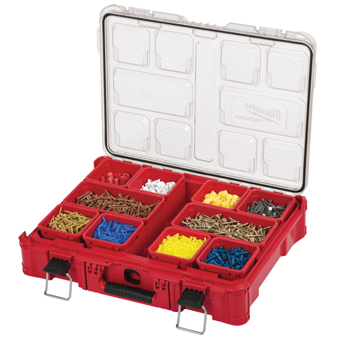 Organisateur Packout, 20" x 15" x 5", Noir/Rouge Rock Safety Industrial Ltd