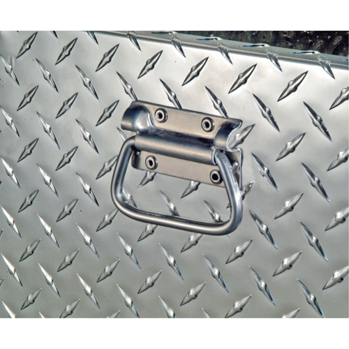 Aluminum Fuel Transfer Tank & Chest, Aluminum, 74 gal. Capacity, Silver Rock Safety Industrial Ltd