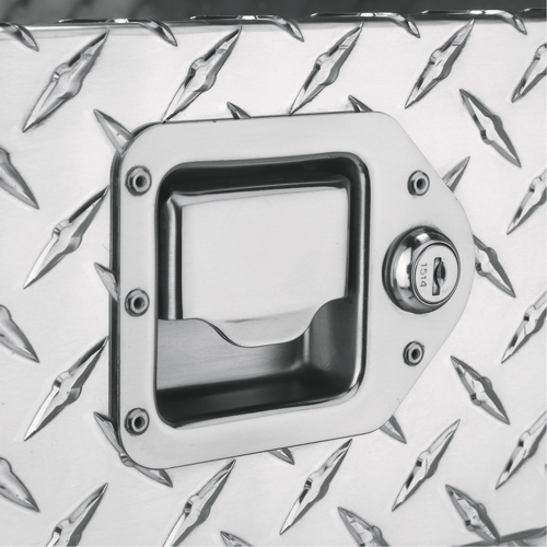 Aluminum Fuel Transfer Tank & Chest, Aluminum, 74 gal. Capacity, Silver Rock Safety Industrial Ltd