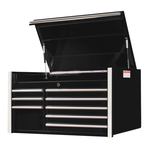 RX Series Tool Chest, 41" W, 8 Drawers, Black Rock Safety Industrial Ltd