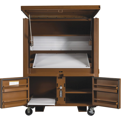 Field Office Jobsite Box, 33" W x 63" D x 80" H, Steel, Red Rock Safety Industrial Ltd