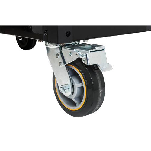 Chariot &agrave; outils &eacute;lectrique, 11 tiroirs, 42-1/2" la x 24-7/16" p x 41" h, Noir/Orange Rock Safety Industrial Ltd