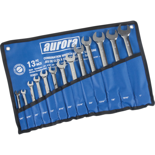 Fixed Head Wrench Set, 13 Pieces, Imperial Rock Safety Industrial Ltd