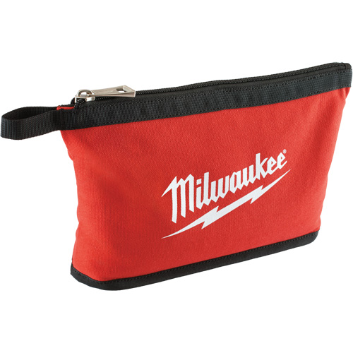 Zipper Pouch, Canvas, 1 Pockets, Black/Red Rock Safety Industrial Ltd