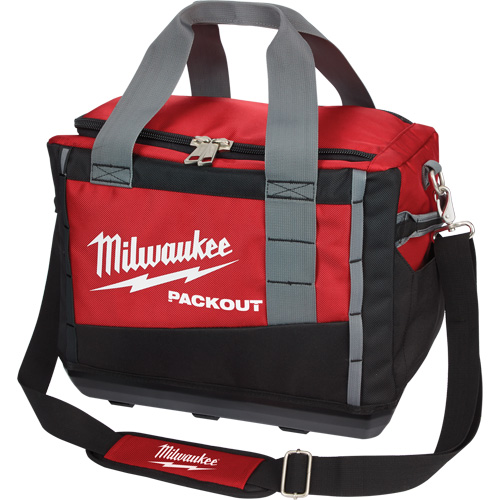 Sacs &agrave; outils Packout, Nylon balistique, 2 pochettes, Noir/Rouge Rock Safety Industrial Ltd