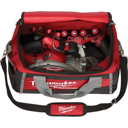 Packout Tool Bag, Ballistic Nylon, 8 Pockets, Black/Red Rock Safety Industrial Ltd