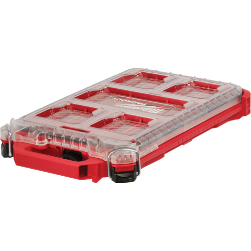 Organisateur profil&eacute; et compact Packout, 16-2/5" x 9-3/4" x 2-1/2", Noir/Rouge Rock Safety Industrial Ltd