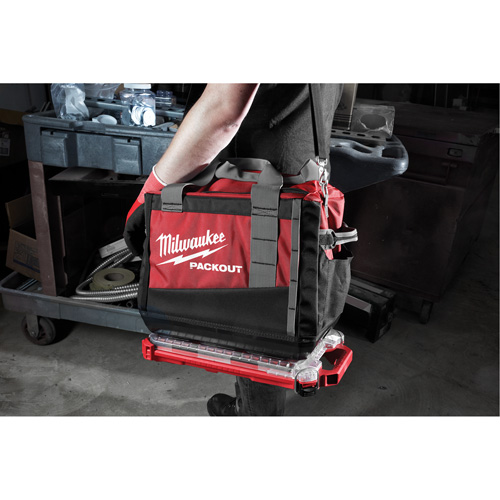 Organisateur profil&eacute; et compact Packout, 16-2/5" x 9-3/4" x 2-1/2", Noir/Rouge Rock Safety Industrial Ltd