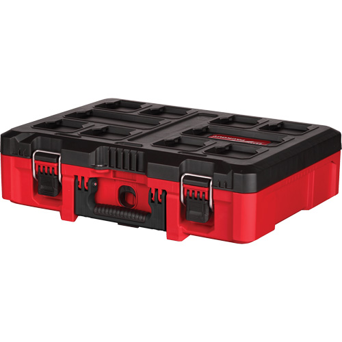 Packout Tool Case with Customizable Insert, 20-7/10" x 15-1/5" x 6-1/5", Black/Red Rock Safety Industrial Ltd