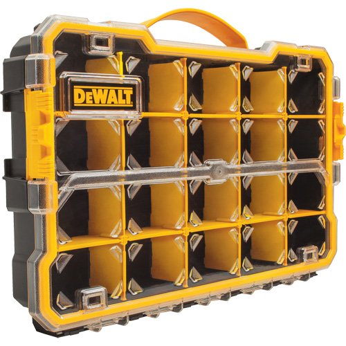 Compartment Pro Organizer, 11" W x 17-5/8" D x 2-7/8" H, Black/Yellow Rock Safety Industrial Ltd
