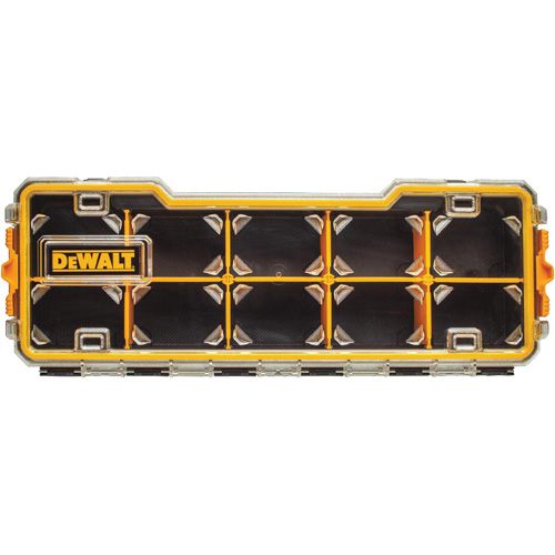 Compartment Pro Organizer, 6-5/8" W x 17-5/8" D x 2-7/8" H, Black/Yellow Rock Safety Industrial Ltd