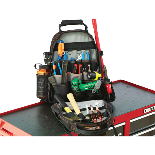 Sac &agrave; dos pour outils 5843 Arsenal, 13-1/2" lo x 8-1/2" la, Noir, Polyester Rock Safety Industrial Ltd