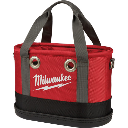 Aerial Utility Oval Bag, Ballistic Nylon, 14 Pockets, Black/Red Rock Safety Industrial Ltd