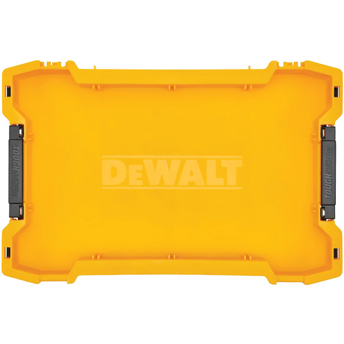 Plateau d'outils peu profond ToughSystem, 18-2/5" x 12" x 2-1/3", Jaune Rock Safety Industrial Ltd