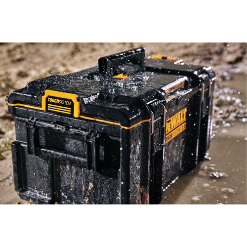 Grande boîte &agrave; outils ToughSystem 2.0, 21-3/4" x 14-3/4" x 12-3/8", Noir Rock Safety Industrial Ltd