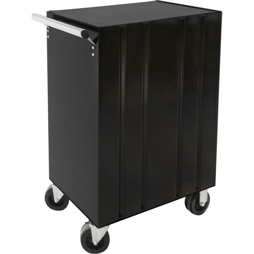 Chariot &agrave; outils industriel, 3 tiroirs, 29-4/5" la x 21-1/5" p x 38-4/5" h, Noir Rock Safety Industrial Ltd