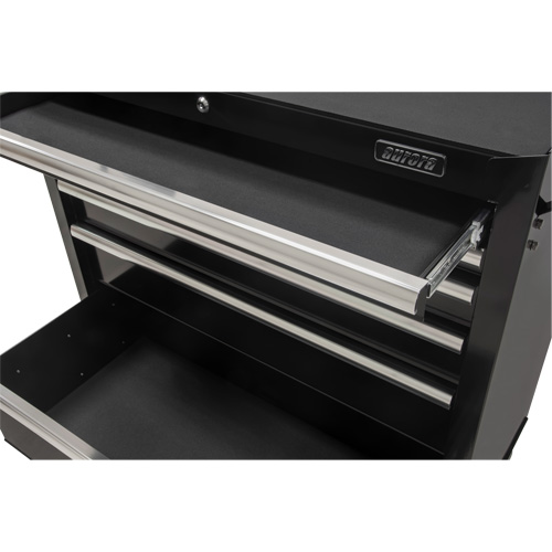 Industrial Tool Cart, 6 Drawers, 39" W x 20-4/5" D x 38-1/2" H, Black Rock Safety Industrial Ltd