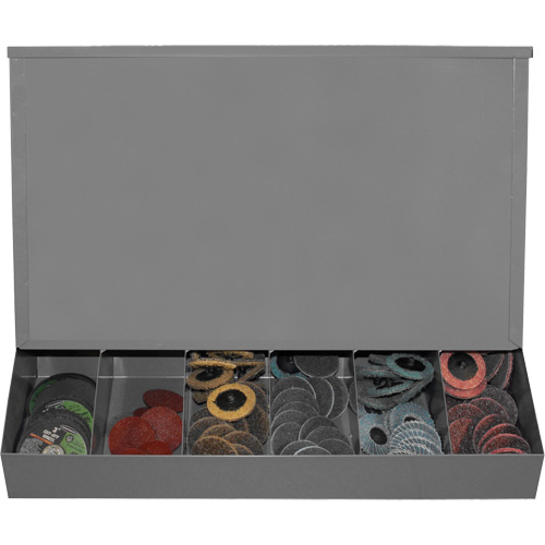 Distributeur aliment&eacute; par gravit&eacute; avec couvercle Rock Safety Industrial Ltd