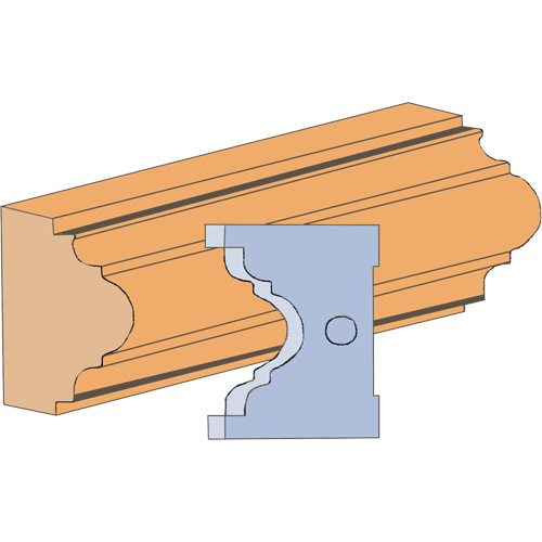 Fancy Cove Moulding Cutter Set Rock Safety Industrial Ltd