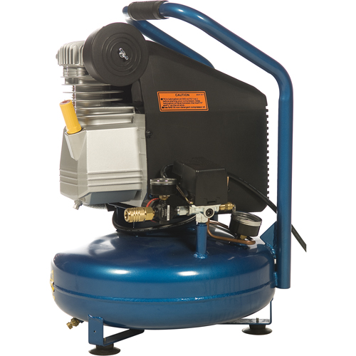 Portable Contractor Series Compressors - Oil Lube, Direct Drive, Electric, 3.3 Gal. (4 US Gal), 125 PSI, 115/1 V Rock Safety Industrial Ltd