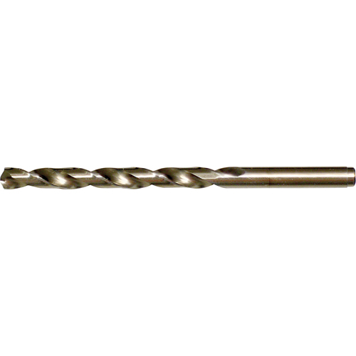 Tige courte M42 cobalt NAS 907 rev 14 type J a&eacute;ronef, fini paillon, Cobalt, #60, 1-5/8" lo, 11/16" Cannelure, 135° Angle Rock Safety Industrial Ltd