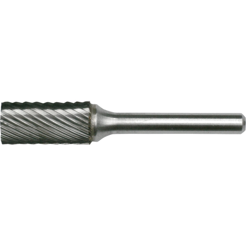 Fraises au carbure solide - Forme cylindrique sans extr&eacute;mit&eacute; de coupe, SA-5, 1/2" dia., 1/4" Tige Rock Safety Industrial Ltd