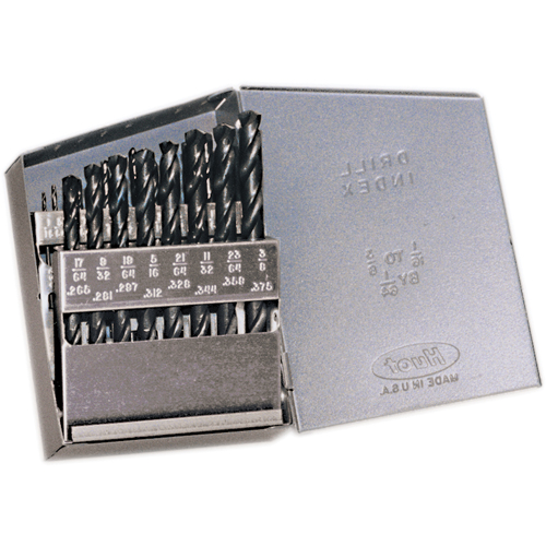 Jeux de forets, 21 morceaux, Acier rapide Rock Safety Industrial Ltd