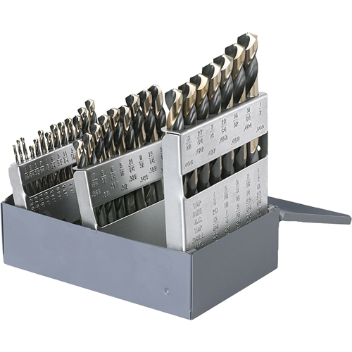 Jeux de forets, 29 morceaux, Acier rapide Rock Safety Industrial Ltd