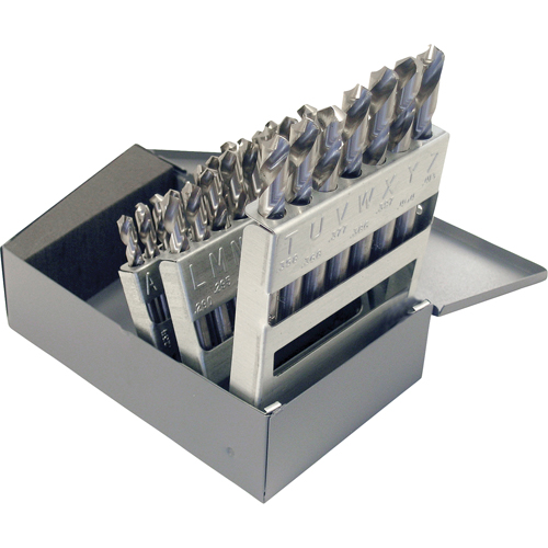Jeux de forets, 26 morceaux, Acier rapide Rock Safety Industrial Ltd