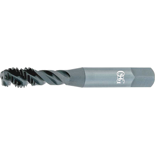 HY-PRO&reg; Spiral Flute Tap, High Speed Steel, 8-32 Thread, 2-1/8" L Rock Safety Industrial Ltd