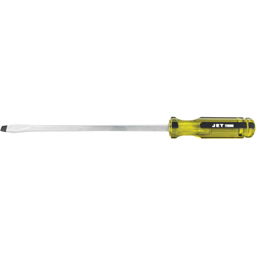 Slot Jumbo Handle Screwdriver, 3/8", 10" L, Plastic Handle Rock Safety Industrial Ltd