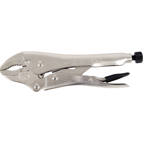 Pinces verrouillables super robustes J7WR avec couteau, Longueur 7", M&acirc;choire courb&eacute;e Rock Safety Industrial Ltd