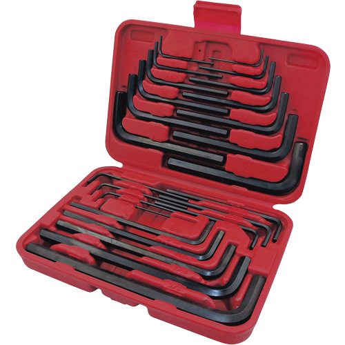 JHK-25SM Hex Key Set, 25 Pcs., Metric & Imperial Rock Safety Industrial Ltd