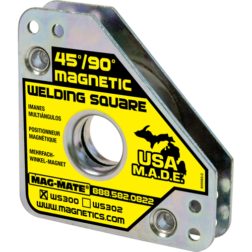 &eacute;querres de soudage magn&eacute;tiques, 3-3/4" lo x 3/4" la x 3-3/4" h, 60 lb Rock Safety Industrial Ltd
