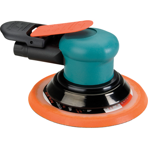 Ponceuses &agrave; orbite al&eacute;atoire 6" sans aspirateur Dynorbital-Spirit, Dia 6", Entr&eacute;e 1/4" NPT, 12 000 Tr/min Rock Safety Industrial Ltd