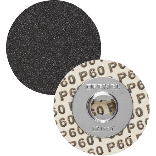 Disque abrasif grossier EZ Lock avec un diam&egrave;tre de 1-1/4" Rock Safety Industrial Ltd