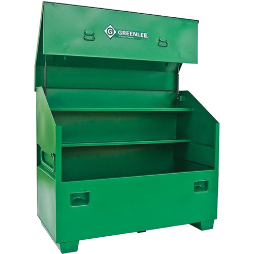Jobsite Chest, 60" W x 30" D x 48" H, Green Rock Safety Industrial Ltd