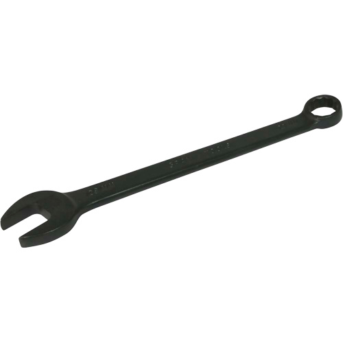 Cl&eacute; mixte &agrave; tige plate, 12 pans, 23 mm, Fini Oxyde noir Rock Safety Industrial Ltd