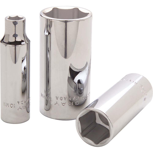 Douille, 10 mm, Prise 1/2", 6 pans, Profond Rock Safety Industrial Ltd