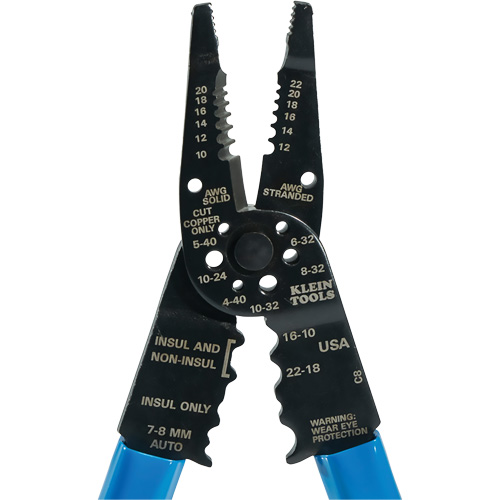 All Purpose Long Nose Tools, 8-1/4" L, 10 - 22 AWG Rock Safety Industrial Ltd