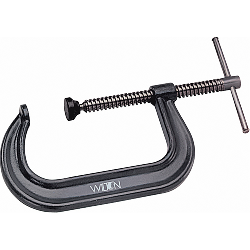 Serre-joint en C, Capacit&eacute; de 4-1/4" (108 mm), Profondeur de gorge de 3-1/4" (83 mm) Rock Safety Industrial Ltd